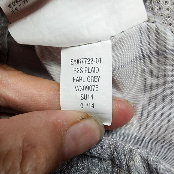 Old Navy Shorts Mens 31 Myles Mason Gray Plaid Stretch Mid Rise Cargo - Picture 13 of 14